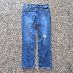 Kut from the Kloth Boyfriend Straight Leg Jeans Size 14